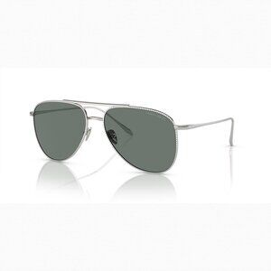 A0382Z Giorgio Armani AR6152 L (57 - 15) with Grey lenses and Silver frame